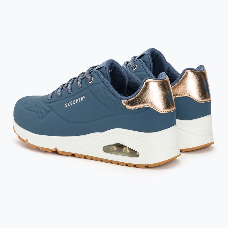 SKECHERS Uno Shimmer Away Damen Schuhe navy 4