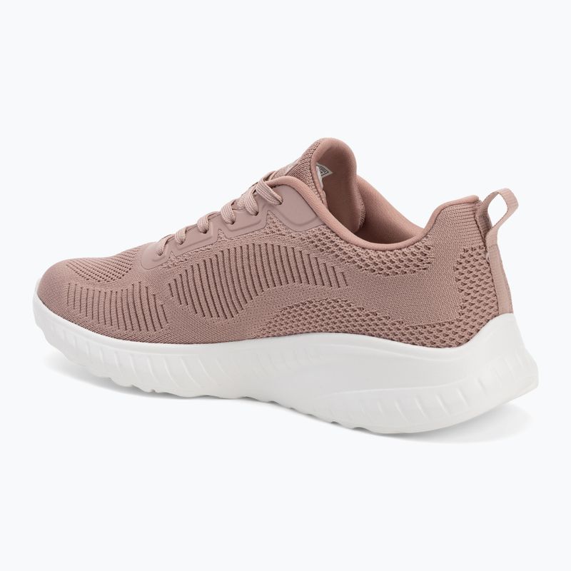 Schuhe Damen SKECHERS Bobs Squad Chaos Face Off blush pink 3