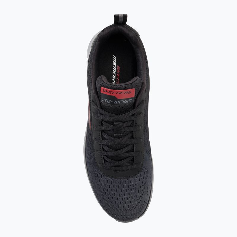 SKECHERS Track Ripkent Herren Trainingsschuhe schwarz/kohle 7