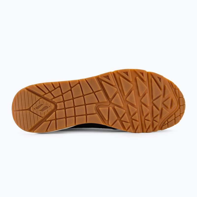 SKECHERS Uno Inside Matters Damen Schuhe schwarz/weiß/mesh 6