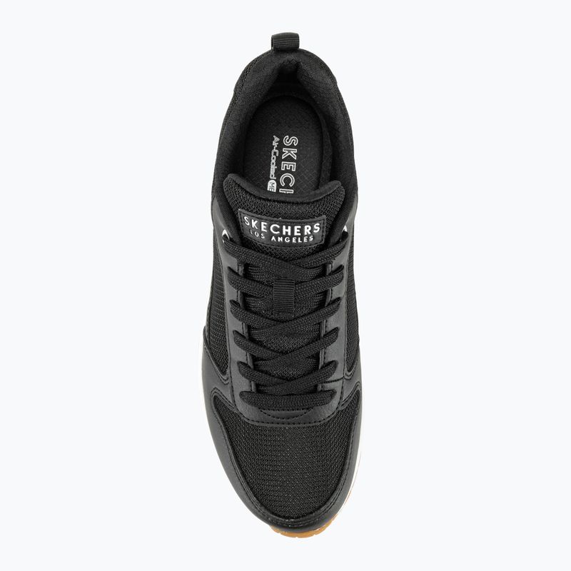 SKECHERS Uno Inside Matters Damen Schuhe schwarz/weiß/mesh 7