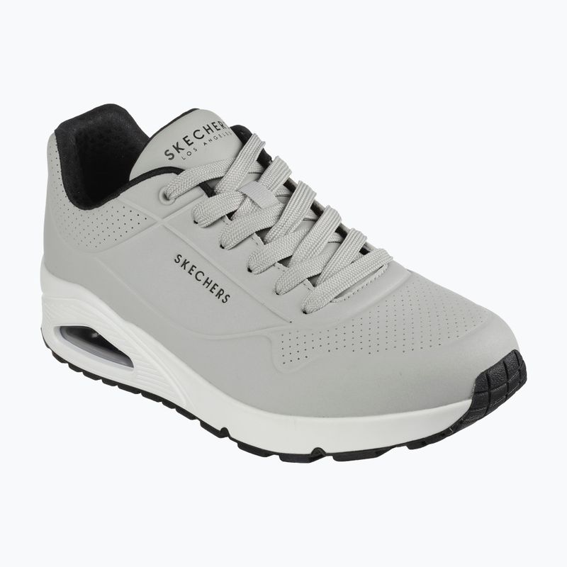 SKECHERS Uno Stand On Air Herrenschuhe hellgrau 8