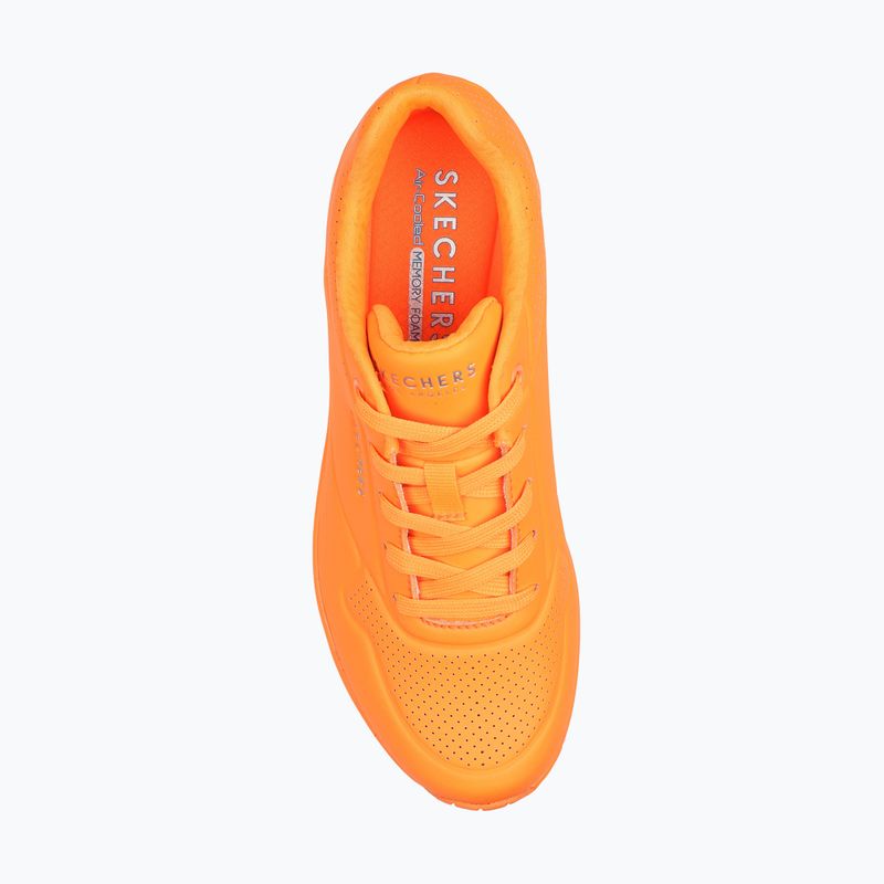 Damenschuhe SKECHERS Uno Night Shades orange 5