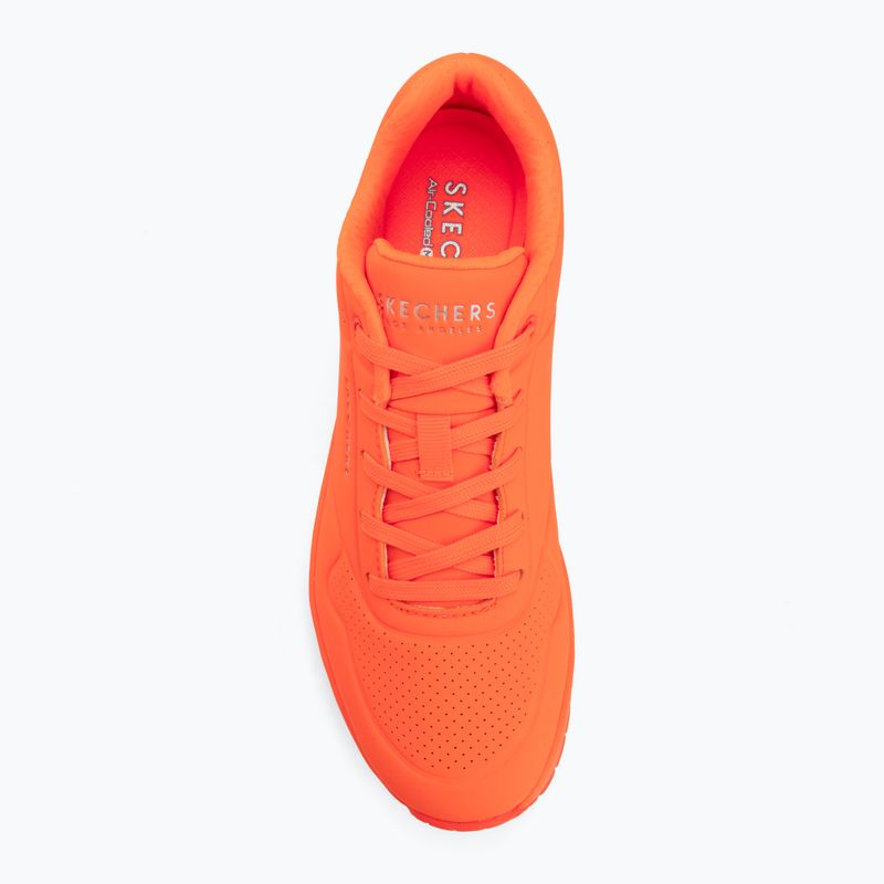 Damenschuhe SKECHERS Uno Night Shades orange 5