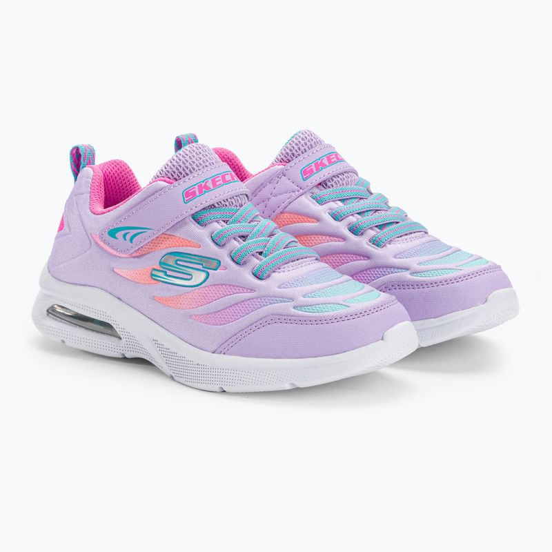 SKECHERS Microspec Max Airy Farbe lavendel/multi Kinder Turnschuhe 4