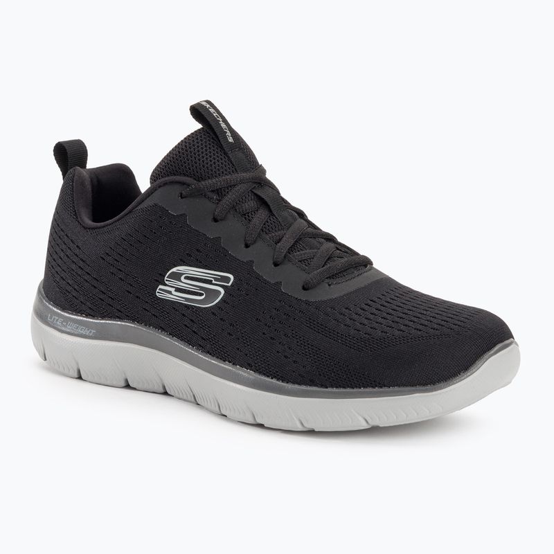 SKECHERS Summits Torre schwarz/charcoal Herren Trainingsschuhe