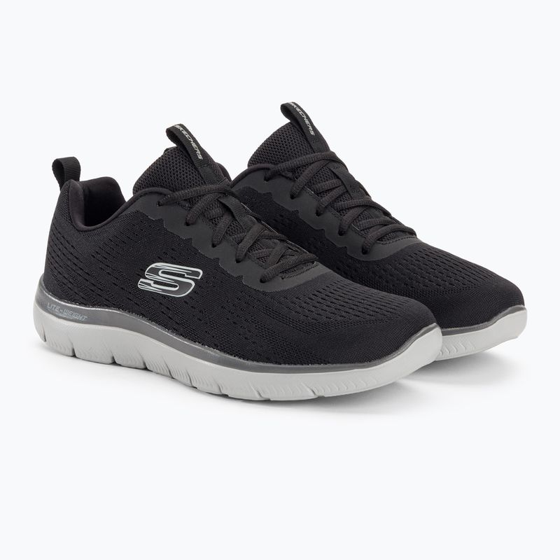 SKECHERS Summits Torre schwarz/charcoal Herren Trainingsschuhe 4