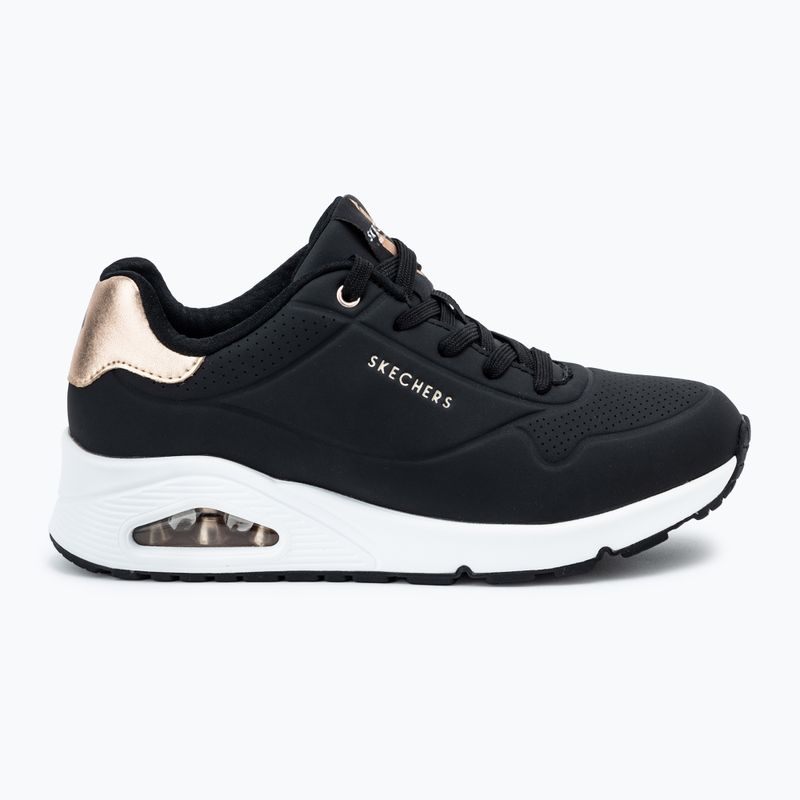 Schuhe Damen SKECHERS Uno Golden Air black 2