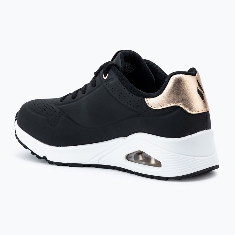 Schuhe Damen SKECHERS Uno Golden Air black 3