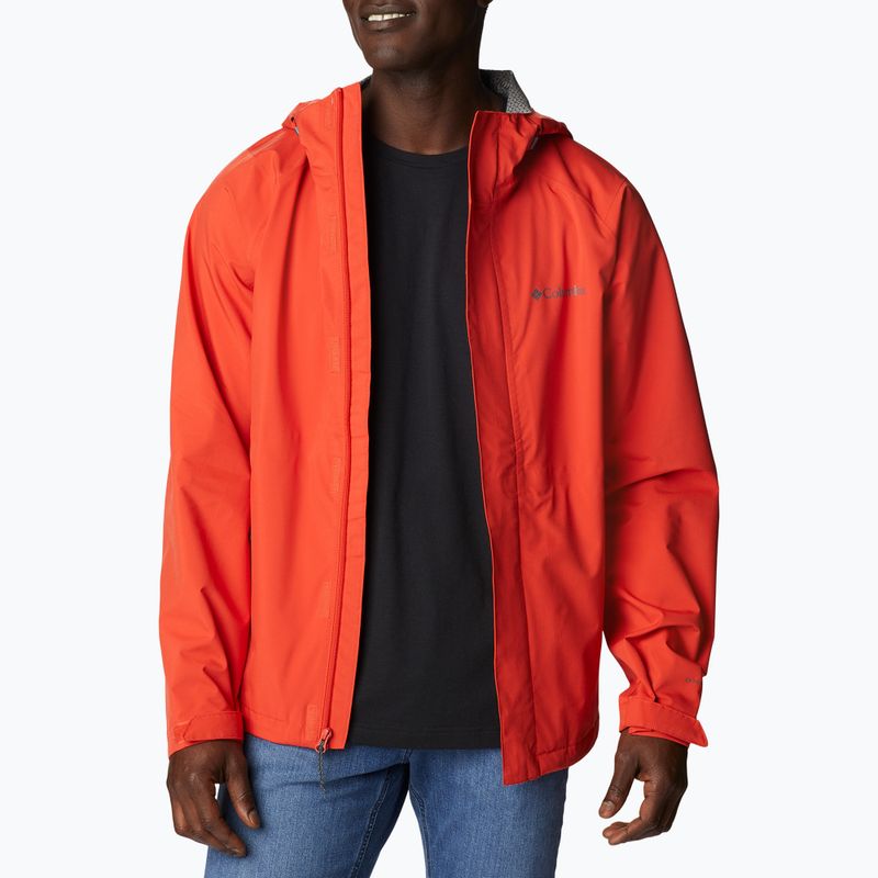 Columbia Earth Explorer Herren Regenjacke orange 1988612 5