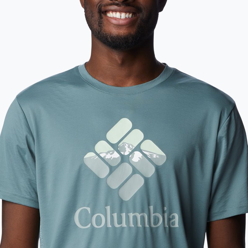 Columbia Zero Ice Herren-Trekkinghemd Cirro-Cool Graphic grau 1990463 4