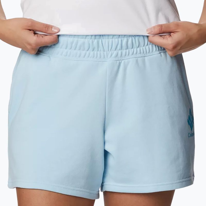 Columbia Logo III French Terry Damen Trekking-Shorts blau 2032881490