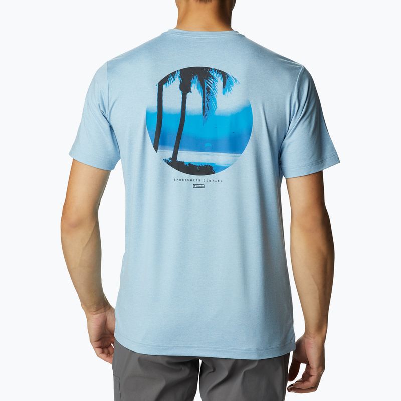 Columbia Tech Trail Graphic Herren-Trekkinghemd beige 1930802 2
