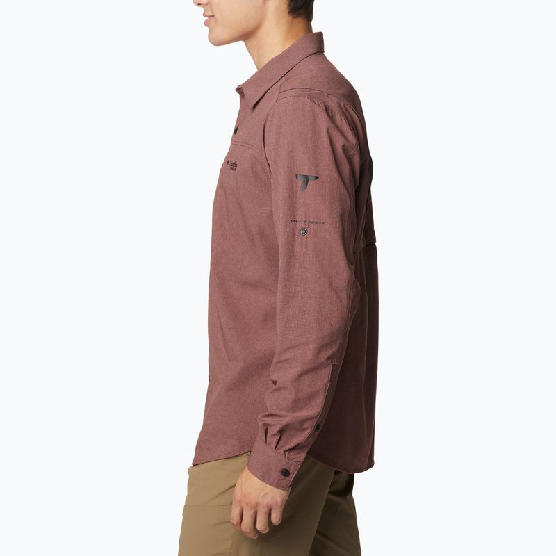 Columbia Titan Pass 2.0 Herren Hemd Irco kastanienbraun 2034801 4