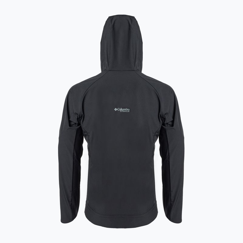 Columbia Platinum Peak Herren Softshell Jacke schwarz 2034431010 2