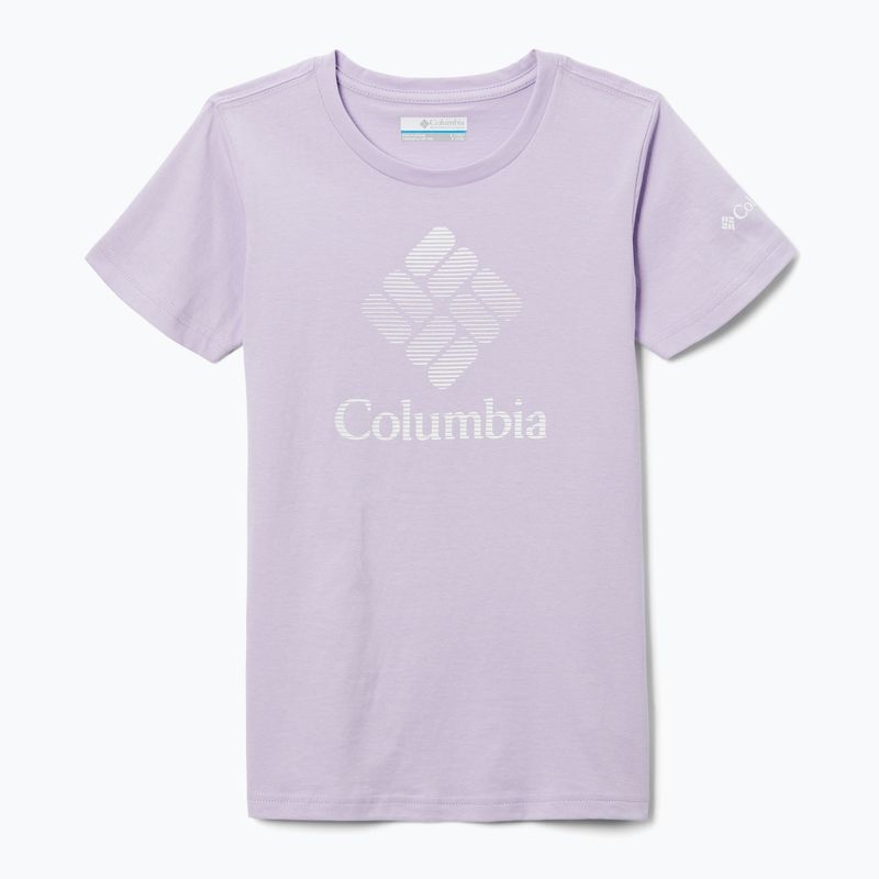 Columbia Mission Lake Graphic lila Kinder-Trekking-Shirt 1989791589