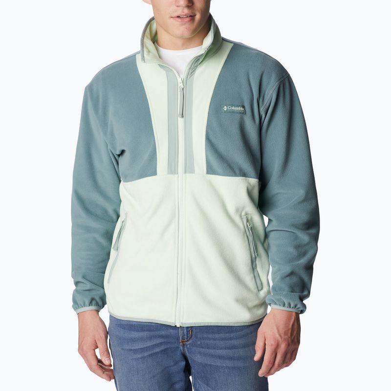 Columbia Back Bowl Herren Fleece-Sweatshirt blau-grün 1890764346