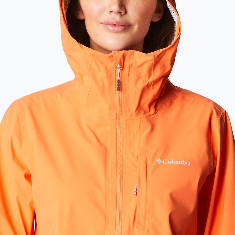 Columbia Damen Omni-Tech Ampli-Dry Regenjacke orange 1938973853 6