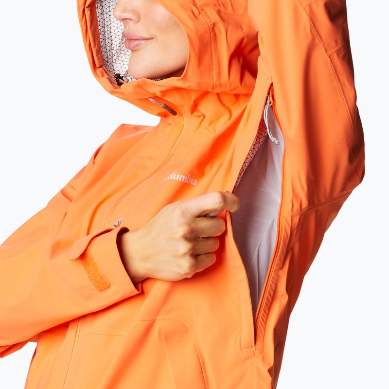 Columbia Damen Omni-Tech Ampli-Dry Regenjacke orange 1938973853 7