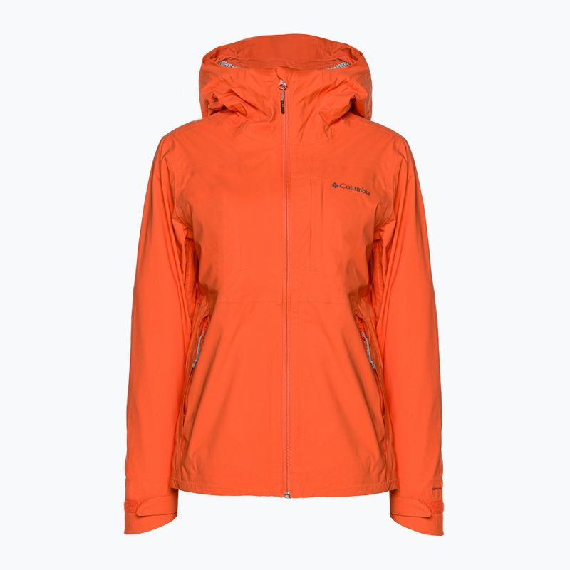 Columbia Damen Omni-Tech Ampli-Dry Regenjacke orange 1938973853