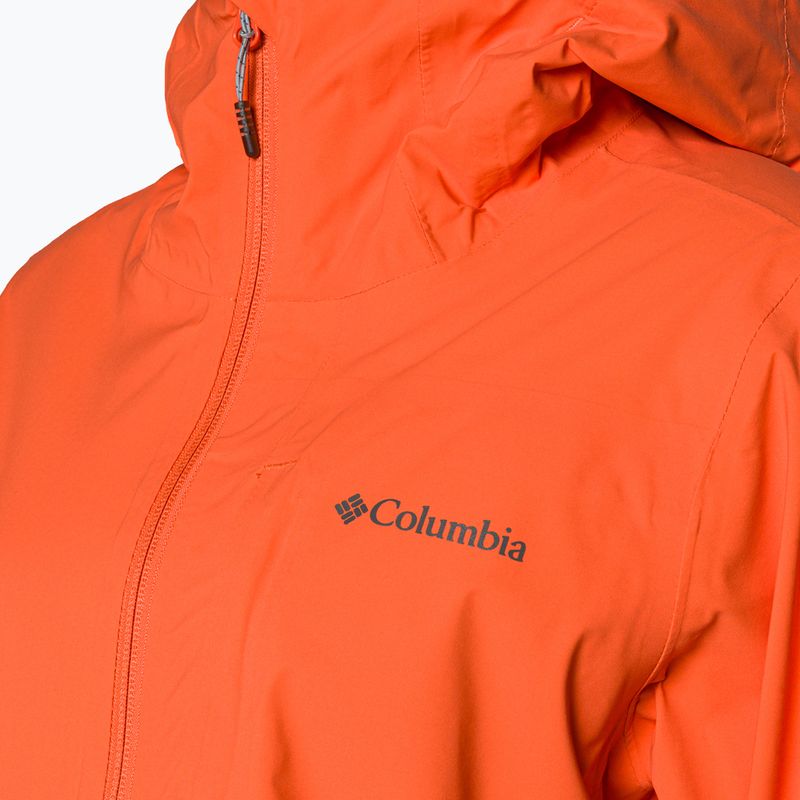 Columbia Damen Omni-Tech Ampli-Dry Regenjacke orange 1938973853 3