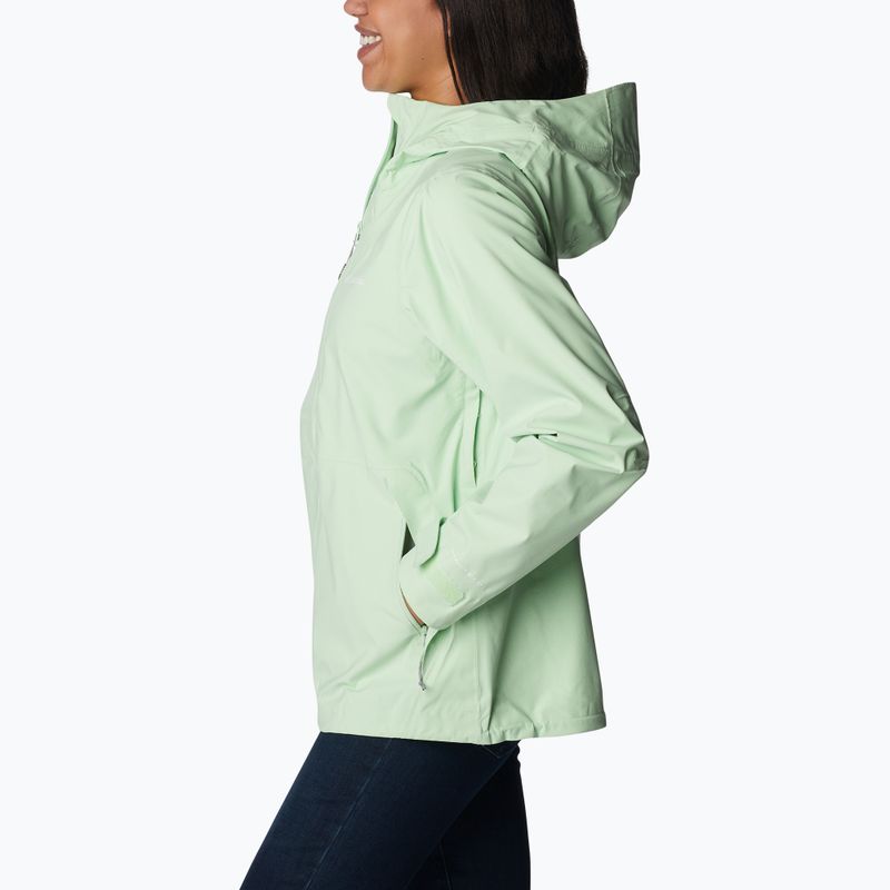 Columbia Damen Omni-Tech Ampli-Dry Regenjacke grün 1938973372 4