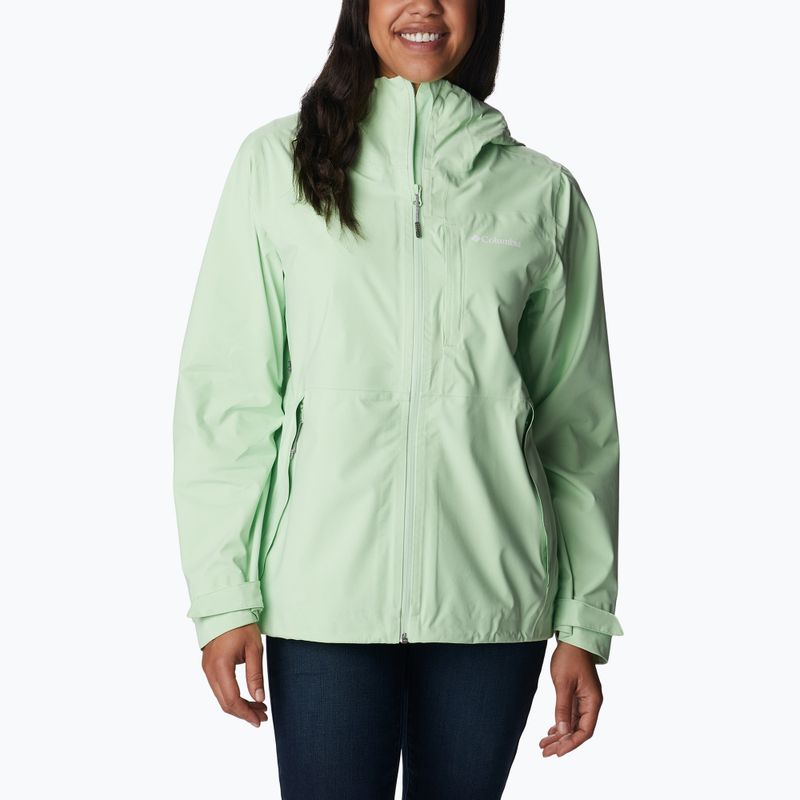 Columbia Damen Omni-Tech Ampli-Dry Regenjacke grün 1938973372 5