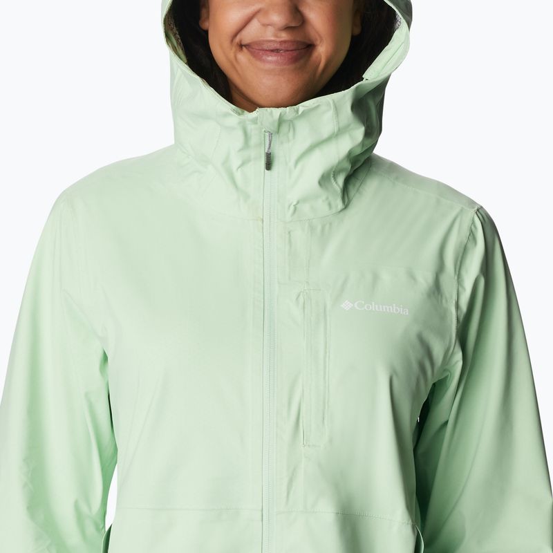 Columbia Damen Omni-Tech Ampli-Dry Regenjacke grün 1938973372 6