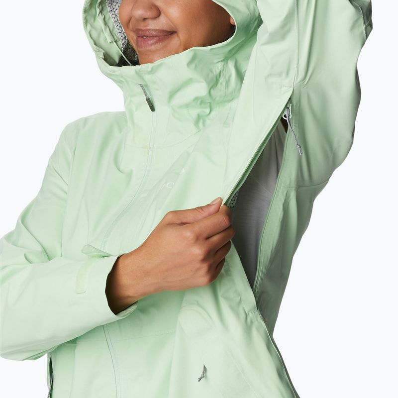 Columbia Damen Omni-Tech Ampli-Dry Regenjacke grün 1938973372 7