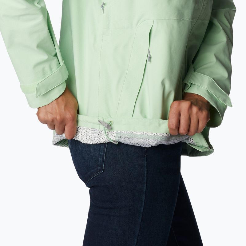 Columbia Damen Omni-Tech Ampli-Dry Regenjacke grün 1938973372 8