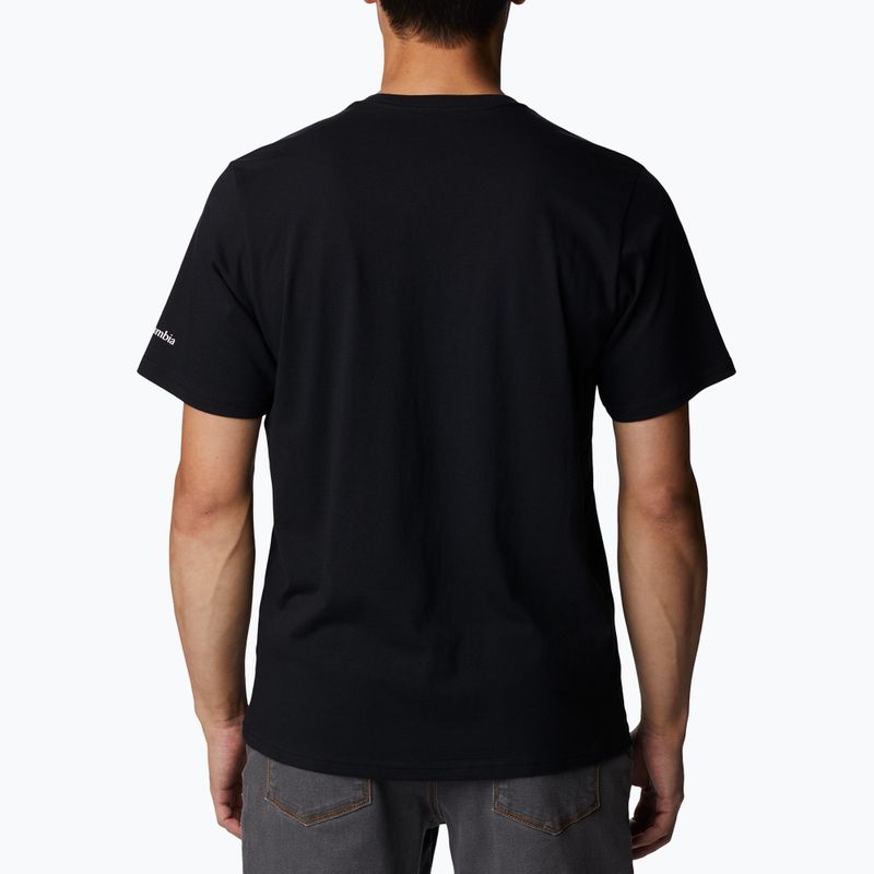 Columbia Rockaway River Graphic Herren-Trekkinghemd schwarz 2036401 2