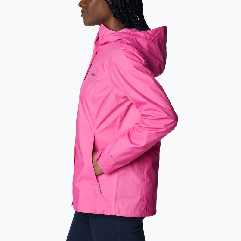 Columbia Arcadia II Damen Regenjacke rosa 1534115656 5