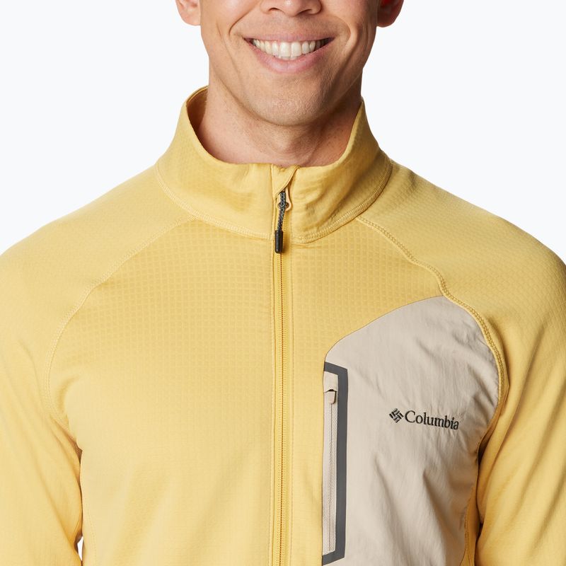 Columbia Herren Triple Canyon Full Zip Trekking Sweatshirt gelb 2031311 6