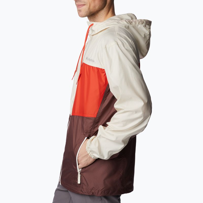 Columbia Trail Traveler leichte Rosine/spicy/chalk Herren Windjacke 2036873640 7