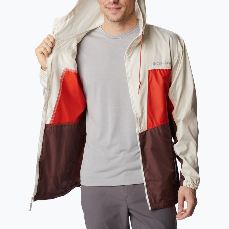 Columbia Trail Traveler leichte Rosine/spicy/chalk Herren Windjacke 2036873640 8
