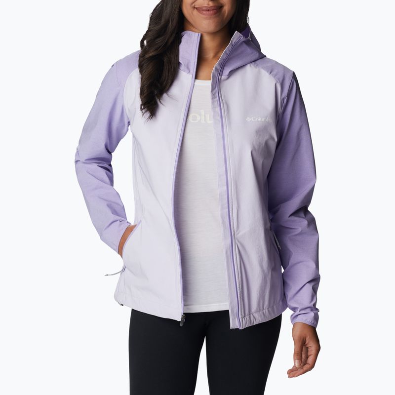 Columbia Damen Heather Canyon Softshell Jacke lila 1717991568