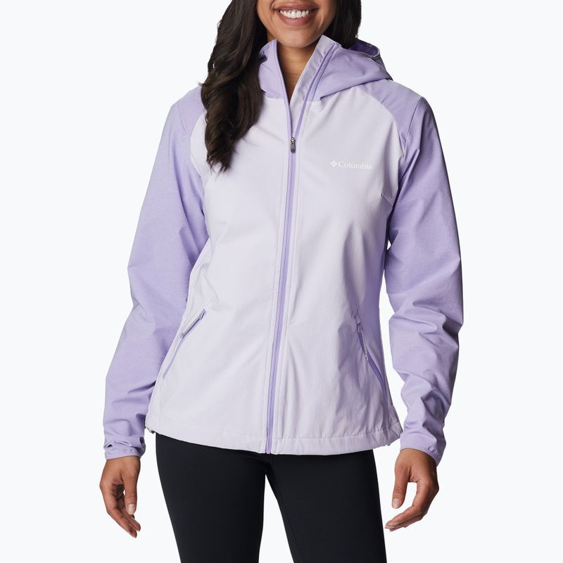 Columbia Damen Heather Canyon Softshell Jacke lila 1717991568 3