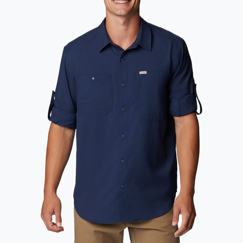 Columbia Silver Ridge Utility Lite Herrenhemd navy blau 2012932464 3