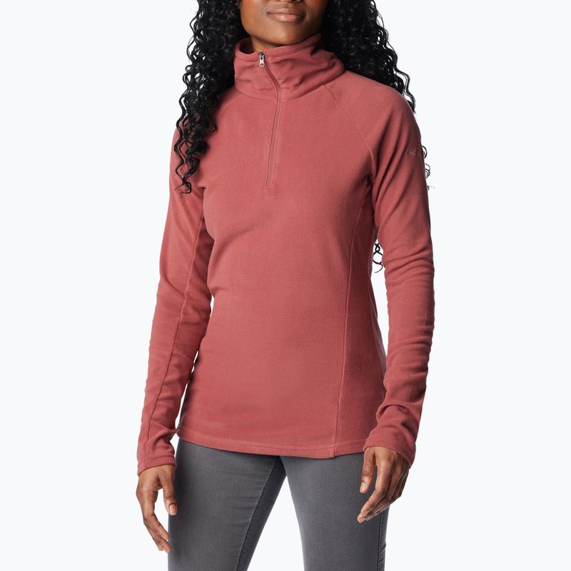 Columbia Glacial IV 1/2 Zip beetroot Frauen Trekking Sweatshirt 4