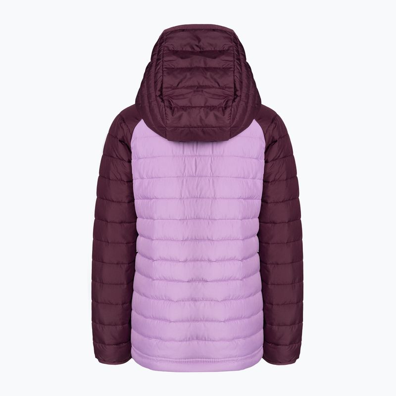 Columbia Powder Lite Hooded gumdrop/marionberry Daunenjacke für Kinder 2