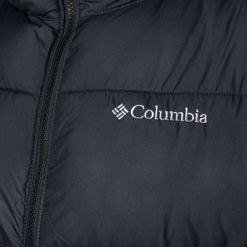 Columbia Pike Lake II Herren Daunenjacke mit Kapuze schwarz 9