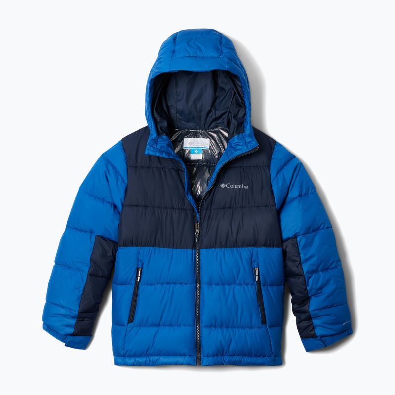 Columbia Pike Lake II Hooded bright indigo/collegiate navy Daunenjacke für Kinder