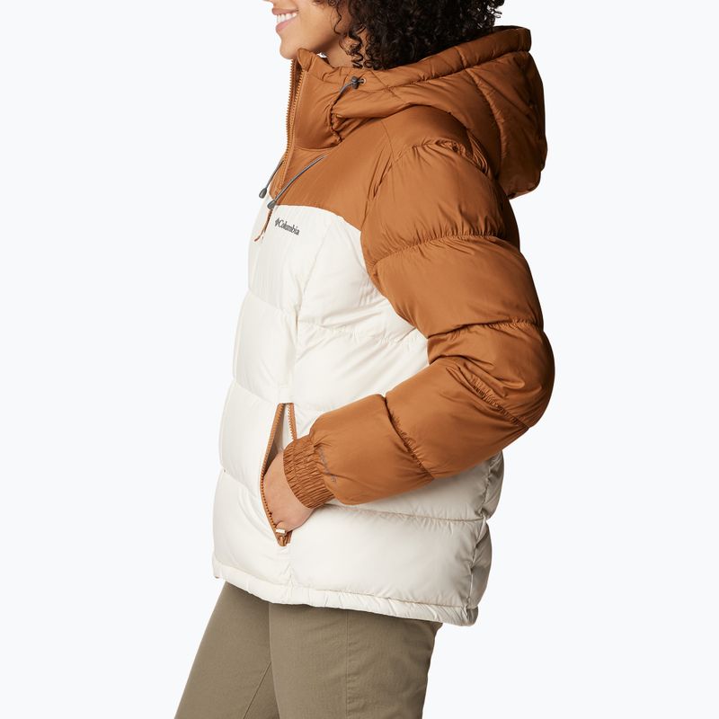 Columbia Pike Lake Insulated II Damen Daunenjacke camel braun/kreide 3