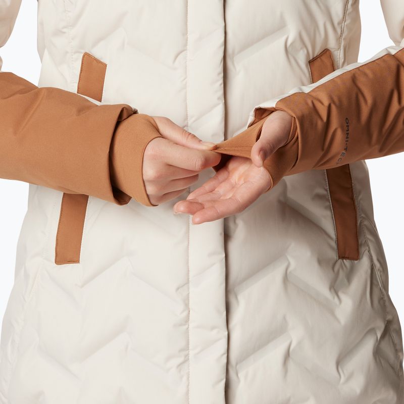 Columbia Mountain Croo II Mid Down Damenjacke Kreide/Kamel Braun 7