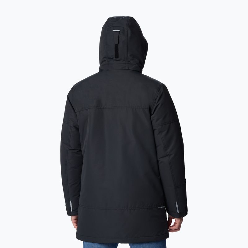 Herren Columbia Landroamer Down Parka schwarz 2