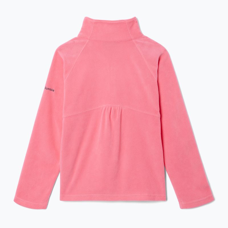 Columbia Glacial Fleece Kamelienrose Kinder-Trekking-Sweatshirt 2