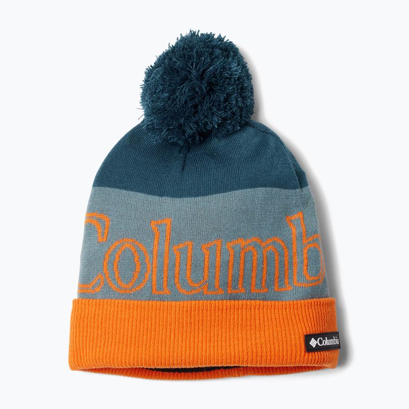 Columbia Polar Powder II Wintermütze Nachtwelle/Metall/Hellorange 6