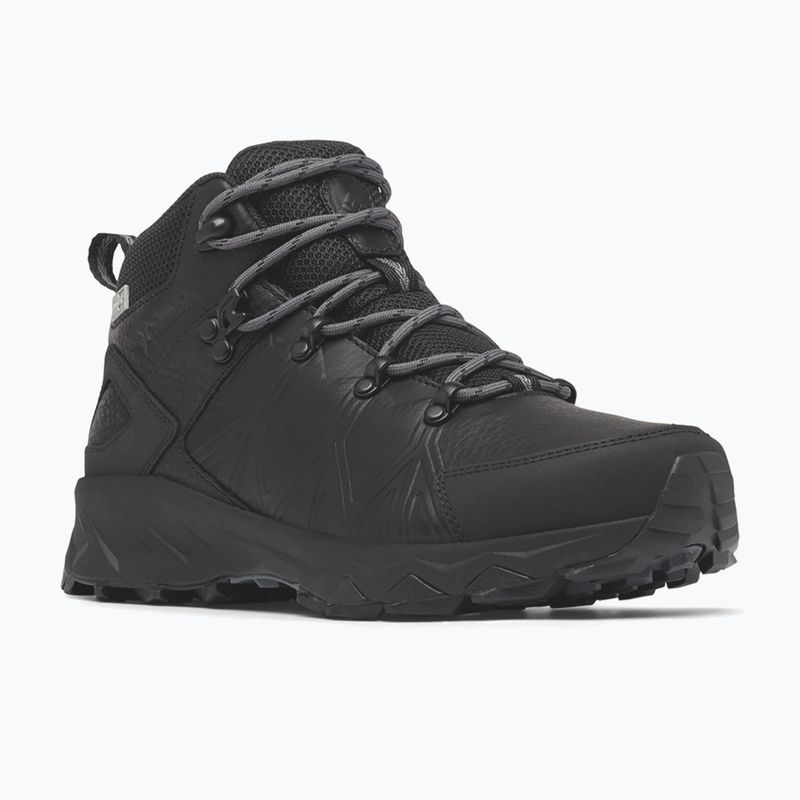 Columbia Peakfreak II Mid Outdry Leder schwarz/graphit Damen Wanderschuhe 11