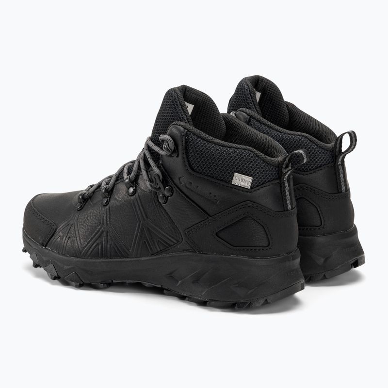 Columbia Peakfreak II Mid Outdry Leder schwarz/graphit Damen Wanderschuhe 3