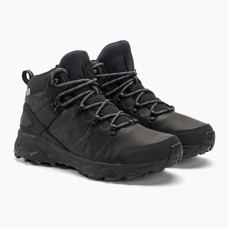Columbia Peakfreak II Mid Outdry Leder schwarz/graphit Damen Wanderschuhe 4